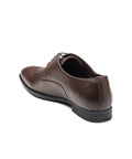 Underroute INV-02 Men's Formal Lace-Up Shoes - Brown detail