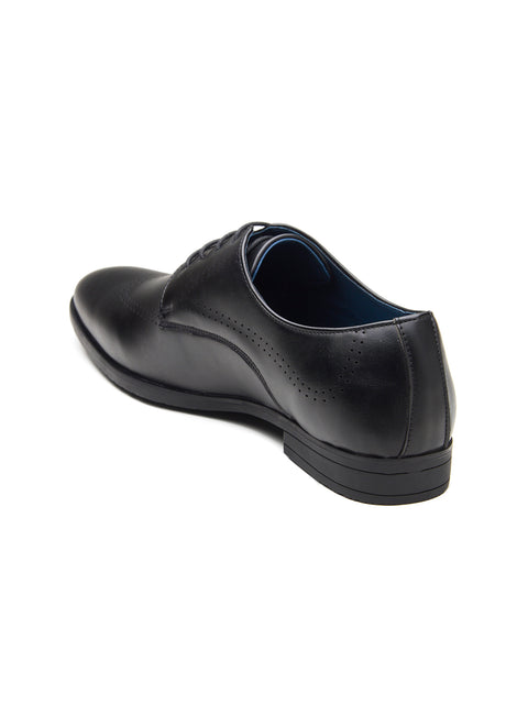 Underroute INV-02 Men's Formal Lace-Up Shoes - Black detail