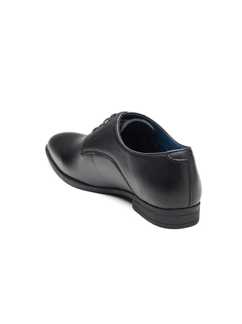 Underroute INV-01 Men's Formal Lace-Up Shoes - Black detail