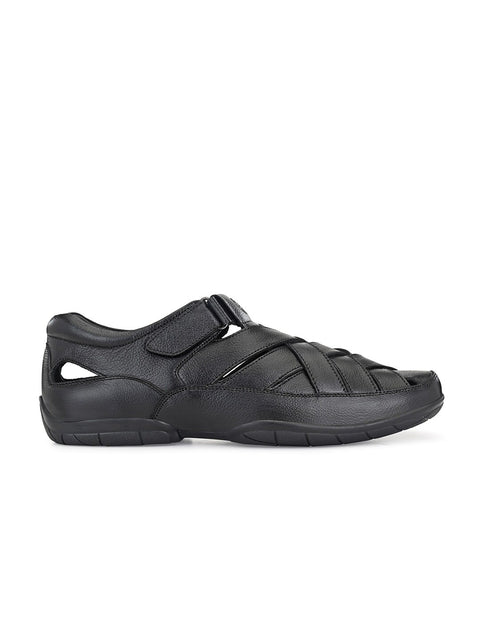 Underroute 66081 Men Casual Sandal – Black & Tan
